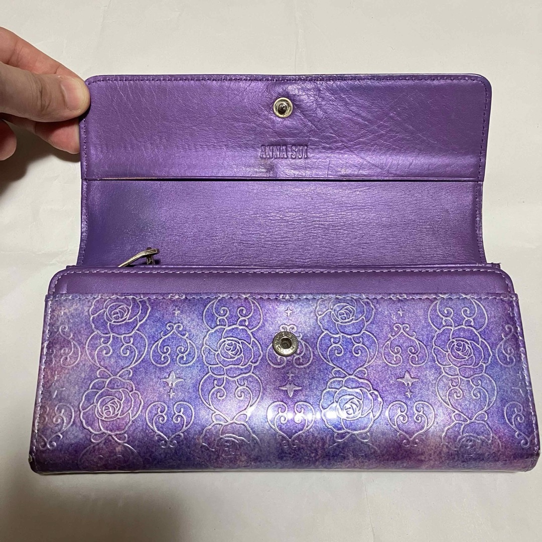 ANNA SUI - 【ANNA SUI / アナスイ】 ローズハート フラップ 長 ANNA SUI - 【ANNA SUI / アナスイ】 ローズハート フラップ 長