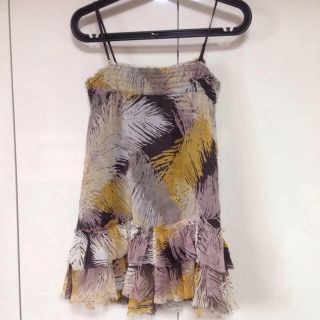 カリテ(qualite)のqualiteシフォンチュニック(チュニック)