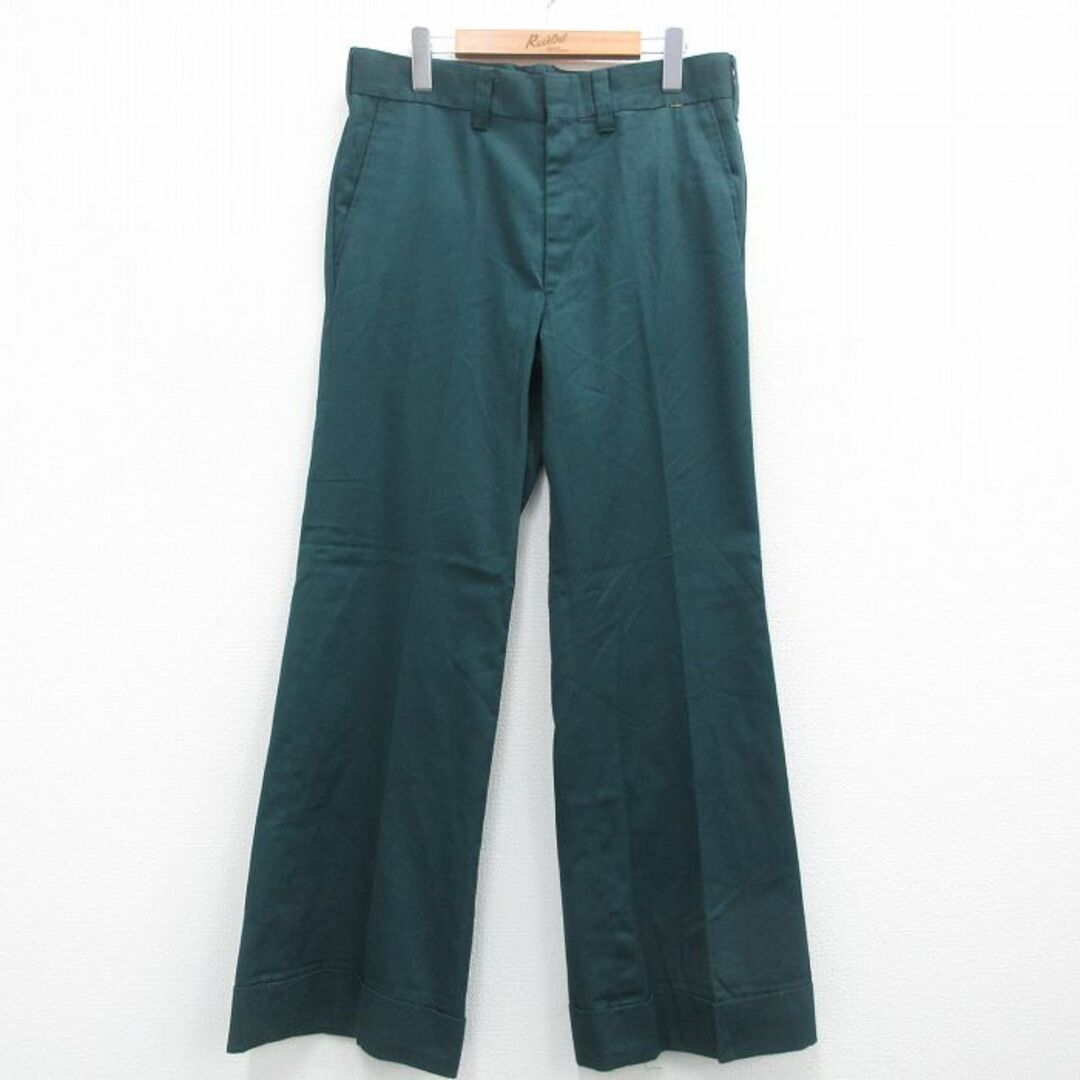 Lee - W33☆古着 リー Lee スラックス パンツ メンズ 70年代 70s Lee - W33☆古着 リー Lee スラックス パンツ メンズ 70年代 70s