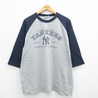 Lee - XL☆古着 リー Lee 7分袖 ビンテージ Tシャツ メンズ 00 Lee - XL☆古着 リー Lee 7分袖 ビンテージ Tシャツ メンズ 00