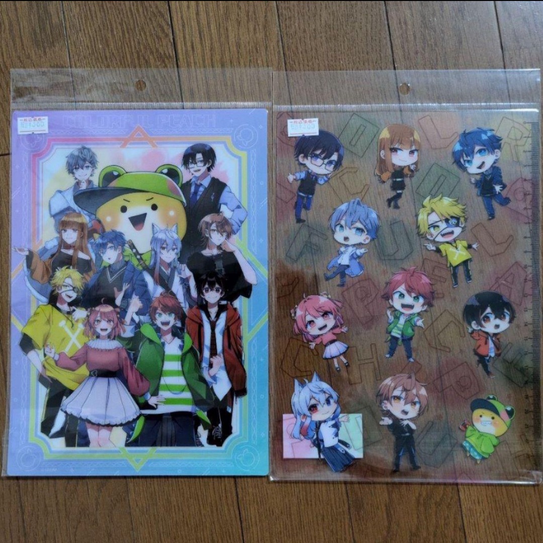 カラフルピーチ 下敷き 集合 2種セット 新品未開封の通販 by カラフルピーチ 下敷き 集合 2種セット 新品未開封の通販 by