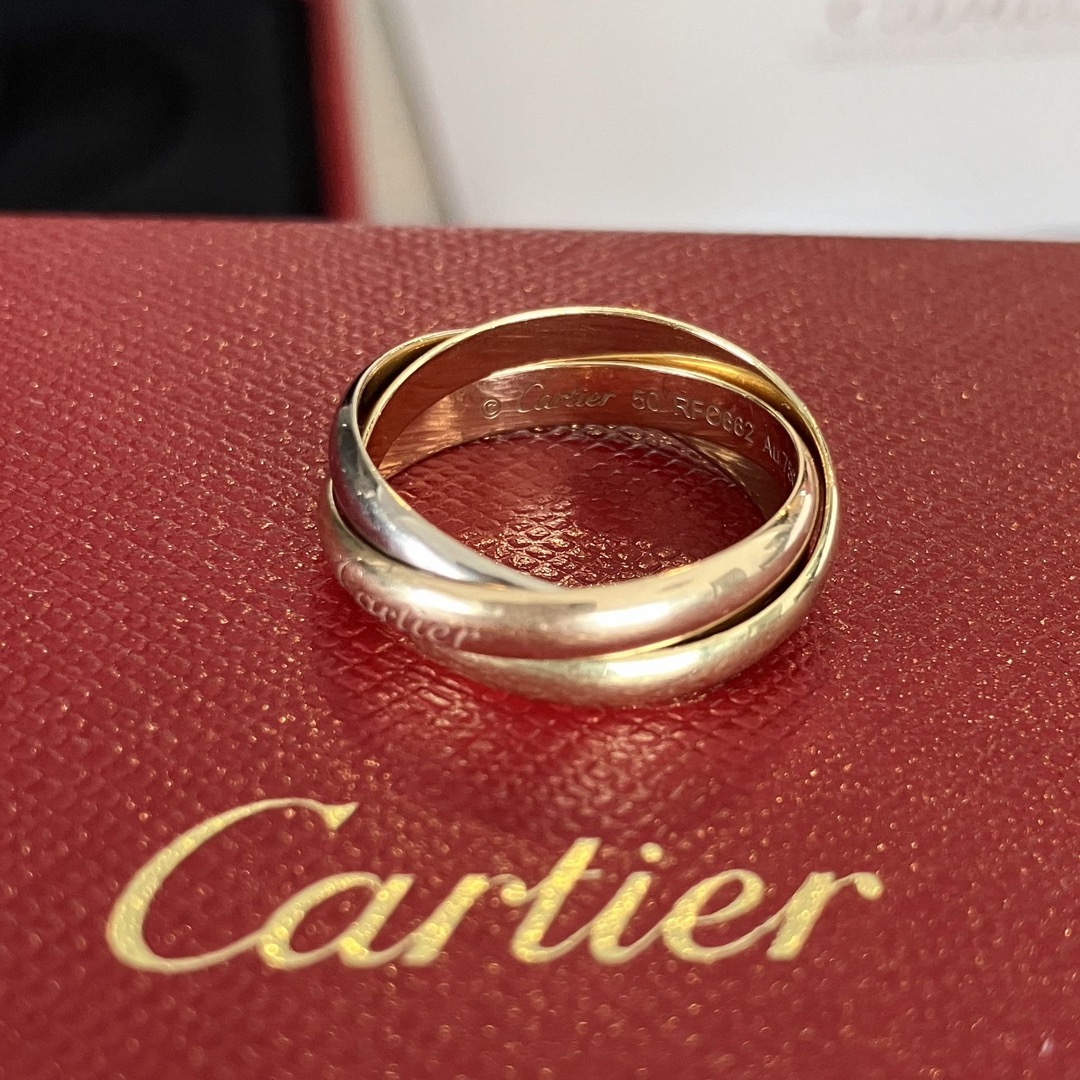 Cartier/カルティエ◇トリニティリング◇SM◇50(日本サイズ10号) Cartier/カルティエ◇トリニティリング◇SM◇50(日本サイズ10号)