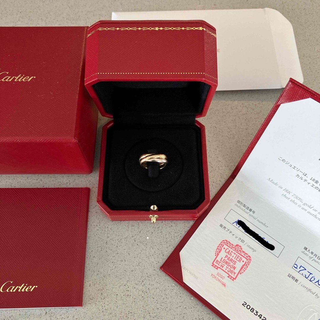 Cartier/カルティエ◇トリニティリング◇SM◇50(日本サイズ10号) Cartier/カルティエ◇トリニティリング◇SM◇50(日本サイズ10号)