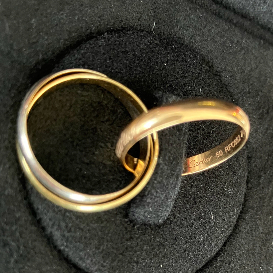 Cartier/カルティエ◇トリニティリング◇SM◇50(日本サイズ10号) Cartier/カルティエ◇トリニティリング◇SM◇50(日本サイズ10号)