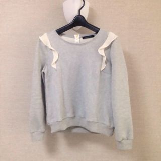 ページボーイ(PAGEBOY)のPAGEBOY フリルトップス(トレーナー/スウェット)