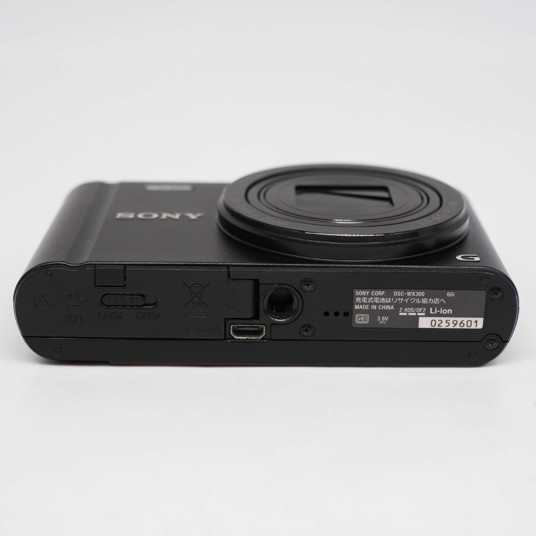 SONY - SONY Cyber-shot WX300 ブラック DSC-WX300 Bの通販 by SONY - SONY Cyber-shot WX300 ブラック DSC-WX300 Bの通販 by