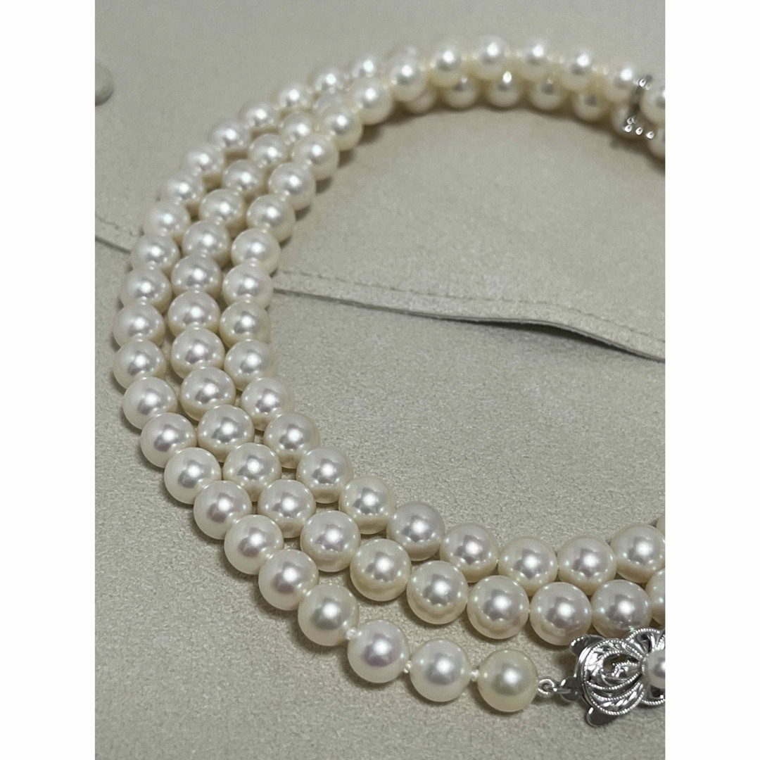 MIKIMOTO - ミキモト K18 ロングパールネックレス 6.5〜7㎜ 長さ MIKIMOTO - ミキモト K18 ロングパールネックレス 6.5〜7㎜ 長さ
