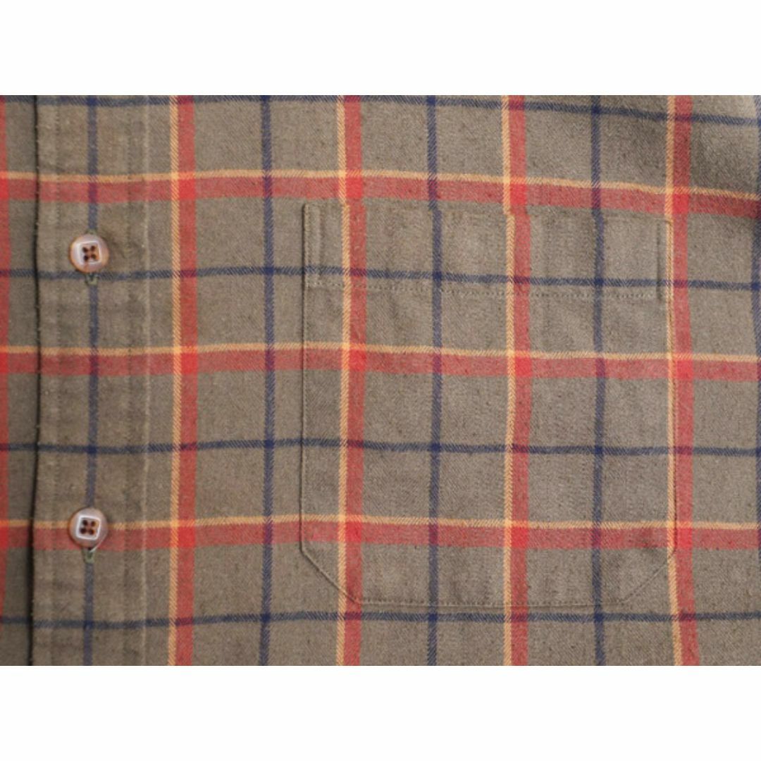 L.L.Bean - 90s エルエルビーン チェック 長袖 フランネル L.L.Bean - 90s エルエルビーン チェック 長袖 フランネル