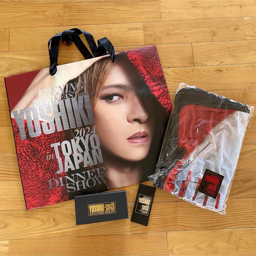 YOSHIKIディナーショー2024お土産4点セットの通販 by たまの店 YOSHIKIディナーショー2024お土産4点セットの通販 by たまの店