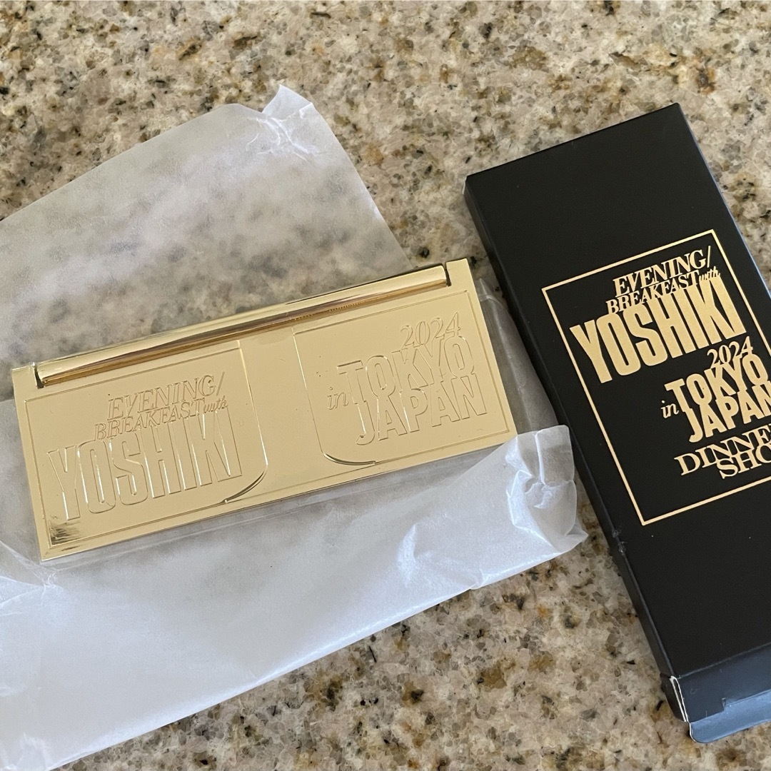 YOSHIKIディナーショー2024お土産4点セットの通販 by たまの店 YOSHIKIディナーショー2024お土産4点セットの通販 by たまの店