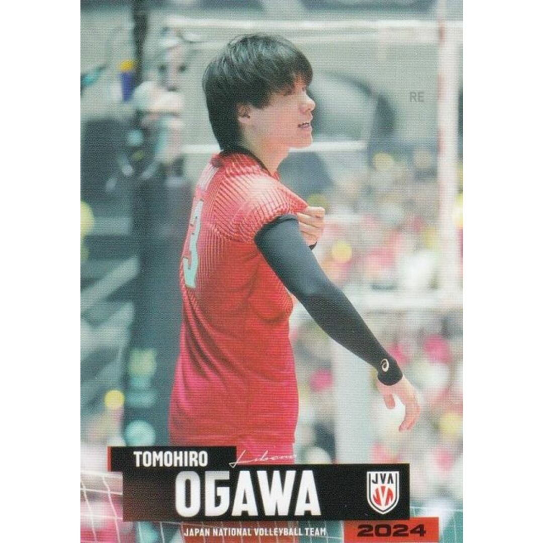 バレーボール日本代表 2024 小川智大 トレーディングカード バレーボール日本代表 2024 小川智大 トレーディングカード