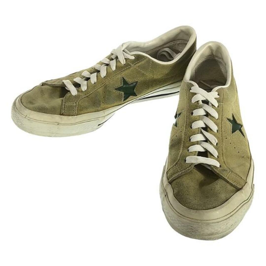 CONVERSE / コンバース | 90s ヴィンテージ 日本製 ONE STAR ワンスター スエードレザー ローカットスニーカー | 8 1/2 | カーキ | メンズ | フリマアプリ ラクマ CONVERSE / コンバース | 90s ヴィンテージ 日本製 ONE STAR ワンスター スエードレザー ローカットスニーカー | 8 1/2 | カーキ | メンズ | フリマアプリ ラクマ
