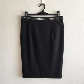 ザラ(ZARA)のZARA♡黒色の膝丈スカート(ひざ丈スカート)