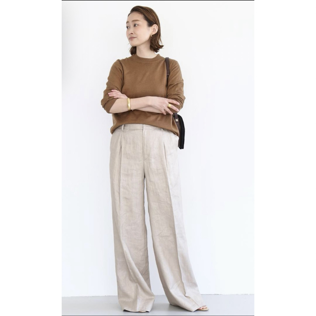 美品 ドゥーズィエムクラス Dashinglyリネンパンツ 34 美品 ドゥーズィエムクラス Dashinglyリネンパンツ 34
