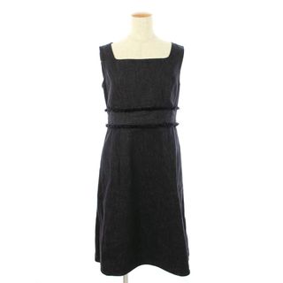 フォクシーニューヨーク(FOXEY NEW YORK)のフォクシーニューヨーク ワンピース Monroe Denim Dress ノースリーブ ITSW9C9KZJ7V(ひざ丈ワンピース)