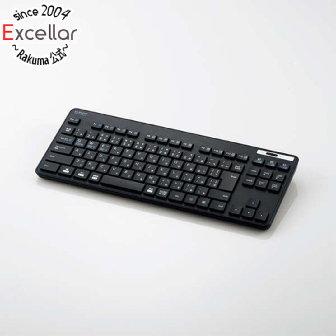 ELECOM(エレコム)のELECOM Bluetooth 5.0 薄型コンパクトキーボード TK-FBM119KBK ブラック スマホ/家電/カメラのPC/タブレット(PC周辺機器)の商品写真