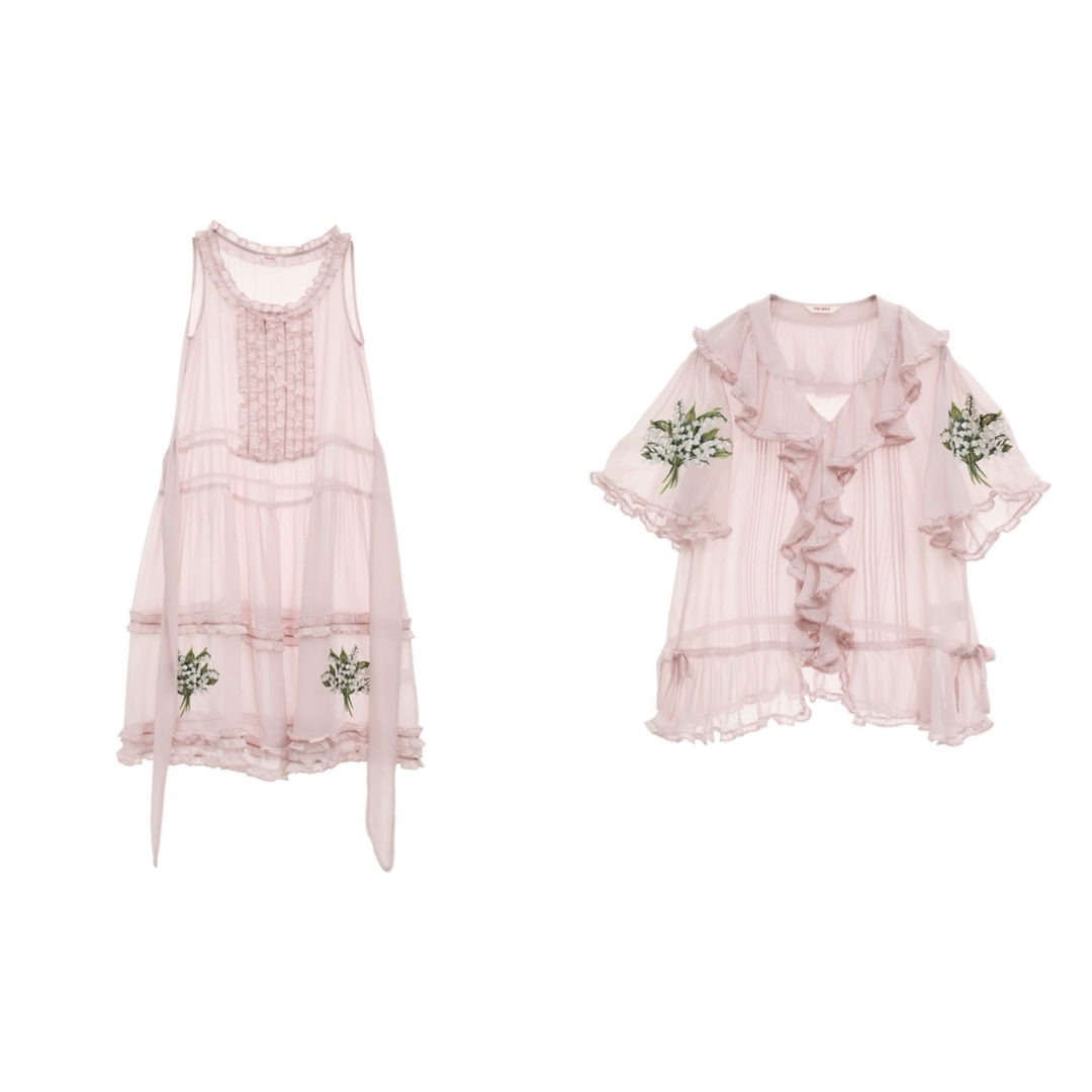 PINK HOUSE - ピンクハウス コレクション 綿ローン ワンピース PINK HOUSE - ピンクハウス コレクション 綿ローン ワンピース