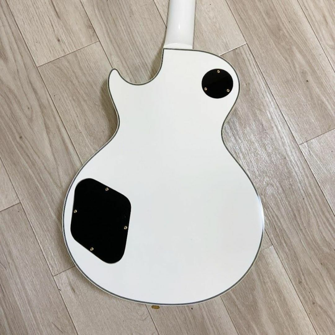 Burny レスポール カスタム セットネック 白 LP エレキギター500 Burny レスポール カスタム セットネック 白 LP エレキギター500