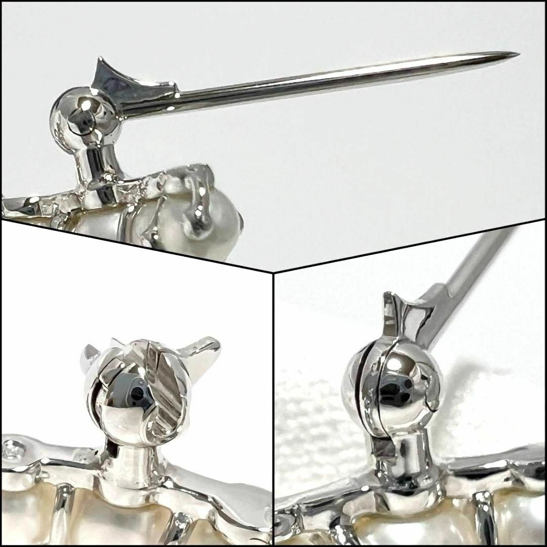 MIKIMOTO - 【廃番・新品同様】ミキモト ブローチ パール 真珠 MIKIMOTO - 【廃番・新品同様】ミキモト ブローチ パール 真珠