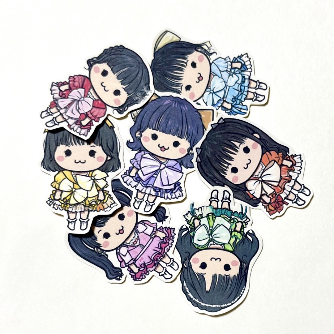 FRUITS ZIPPER キミコイ 紙シール(14枚)の通販 by ピンクの FRUITS ZIPPER キミコイ 紙シール(14枚)の通販 by ピンクの