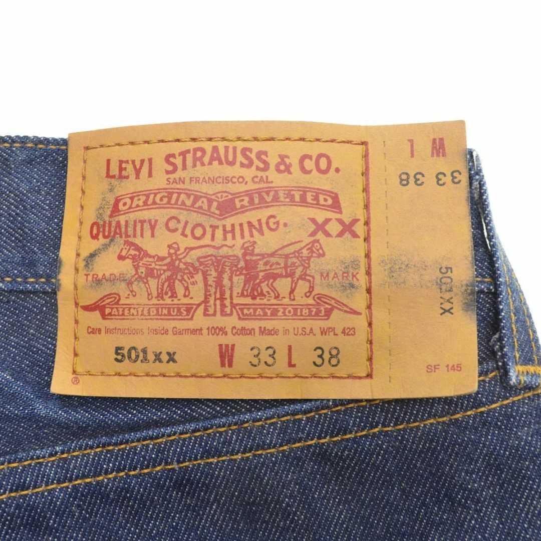 Levi's - 【LEVIS】00s 02年 USA 米国製 501-0000デニムパンツの Levi's - 【LEVIS】00s 02年 USA 米国製 501-0000デニムパンツの