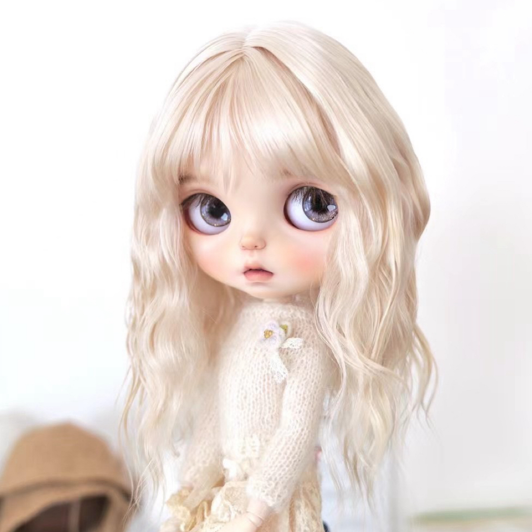 ブライス ウィッグ モヘアウィッグ 海外作家 ミルクホワイト ロング ブライス ウィッグ モヘアウィッグ 海外作家 ミルクホワイト ロング