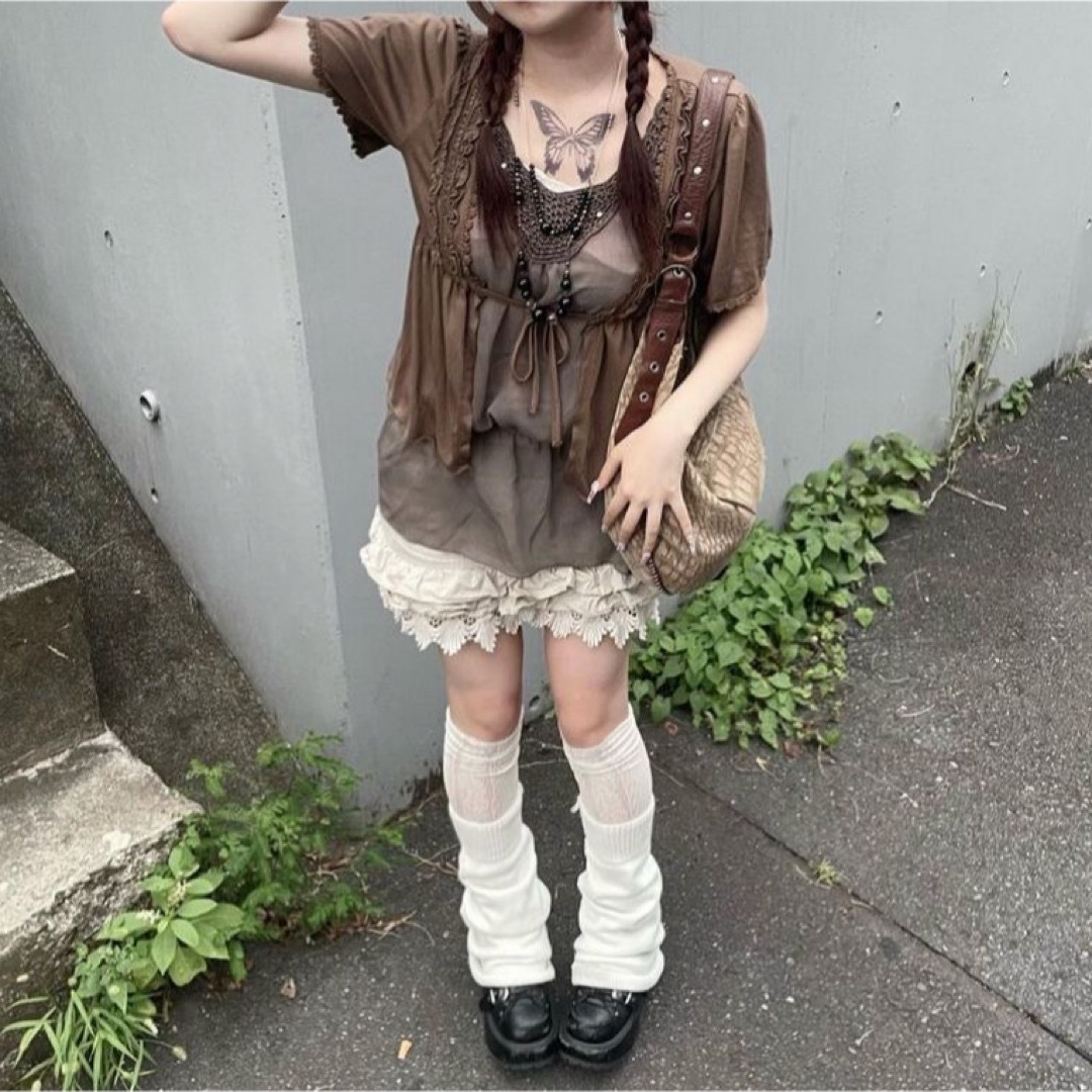 MINKPINK ワンピース グランジ Y2K たより MINKPINK ワンピース グランジ Y2K たより