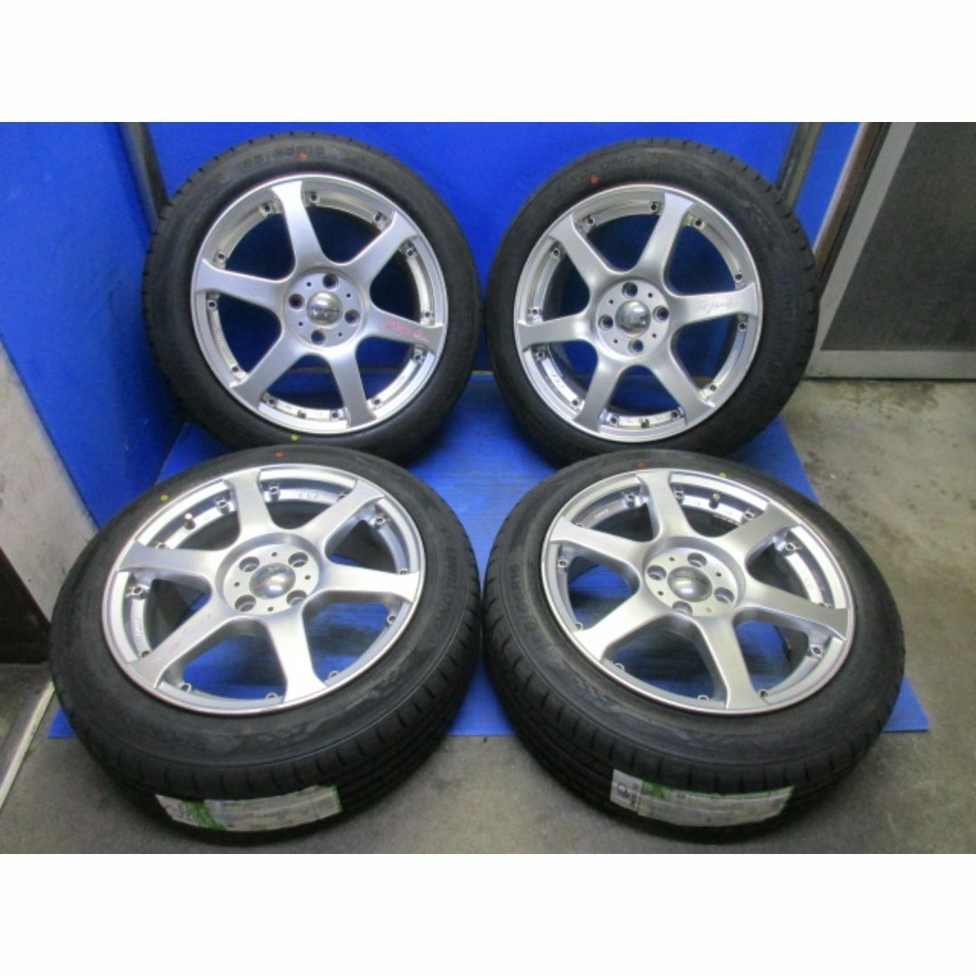 ５ZIGEN　16インチ+新品　185/55R16　ロードスター　アクア　ヤリス