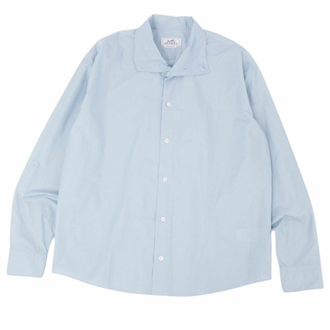 HERMES - 極美品 エルメス HERMES シャツ 21AW ロングスリーブ HERMES - 極美品 エルメス HERMES シャツ 21AW ロングスリーブ