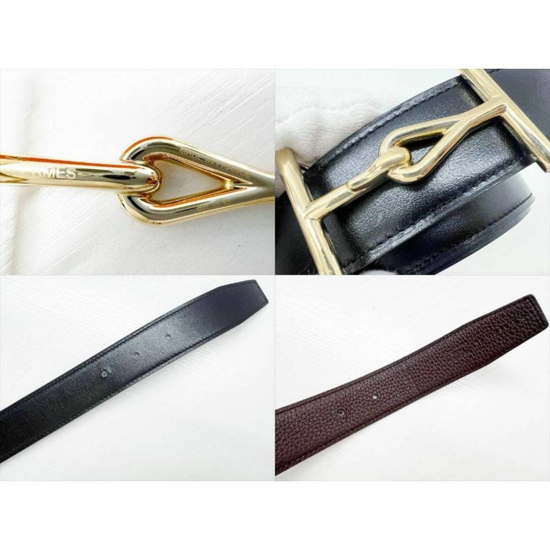 HERMES - 美品 HERMES エルメス ベルトバックル ジャンボ レザー HERMES - 美品 HERMES エルメス ベルトバックル ジャンボ レザー