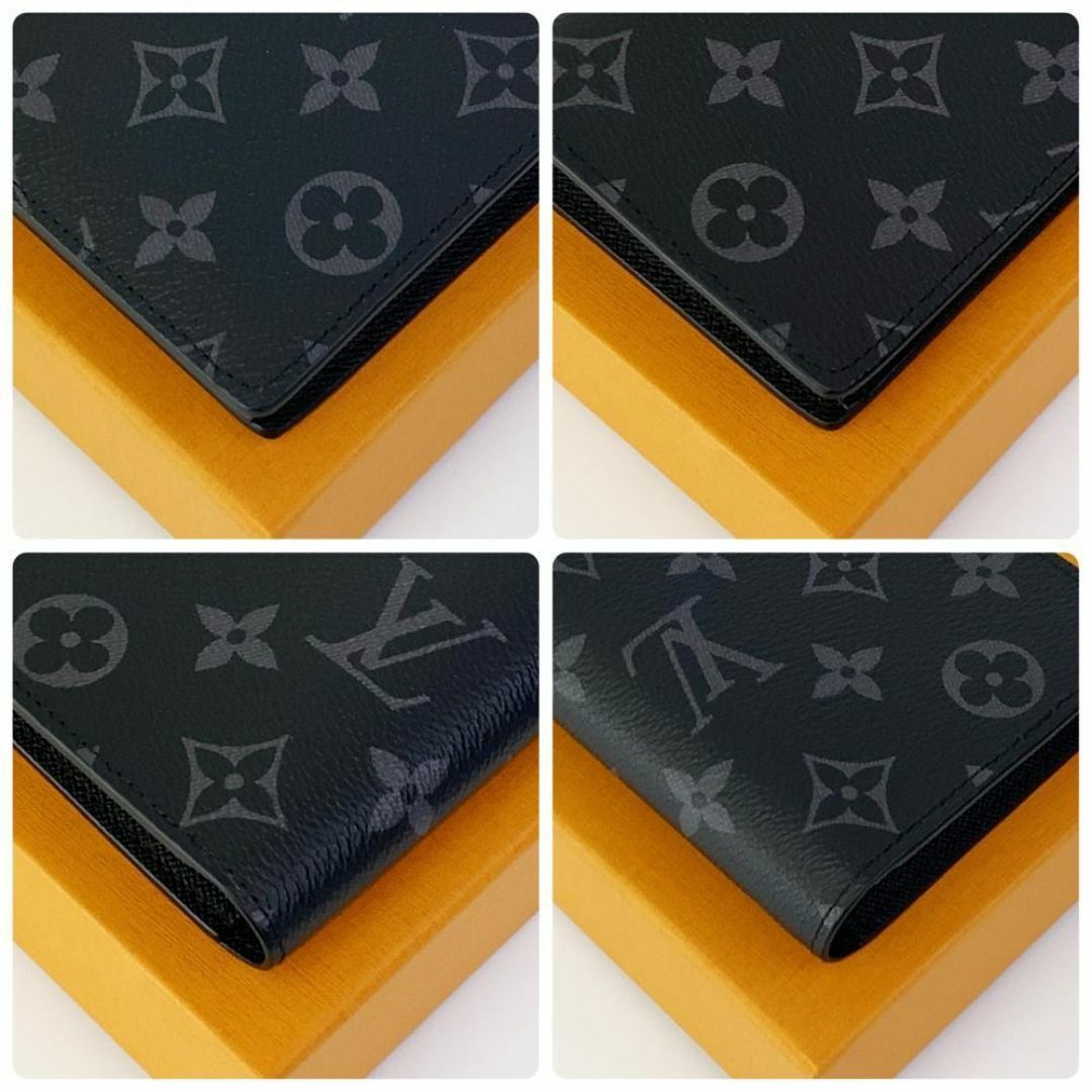 最高峰品】ルイヴィトン モノグラム エクリプス ポルトフォイユ