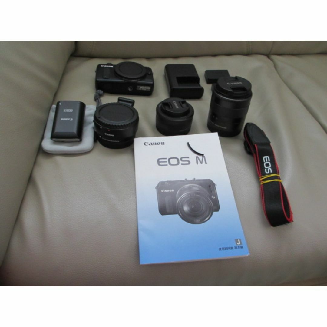 canon キャノン ミラーレス一眼 ダブルレンズキット EOS M canon キャノン ミラーレス一眼 ダブルレンズキット EOS M