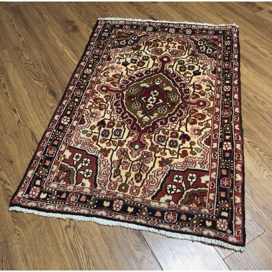 ペルシャ絨毯 トライバルラグ (ユニーク品)No:34229の通販 by ペルシャ絨毯 トライバルラグ (ユニーク品)No:34229の通販 by
