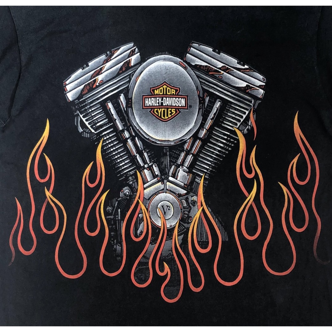 Harley Davidson - XL Harley-Davidson フレイム ファイヤー T Harley Davidson - XL Harley-Davidson フレイム ファイヤー T