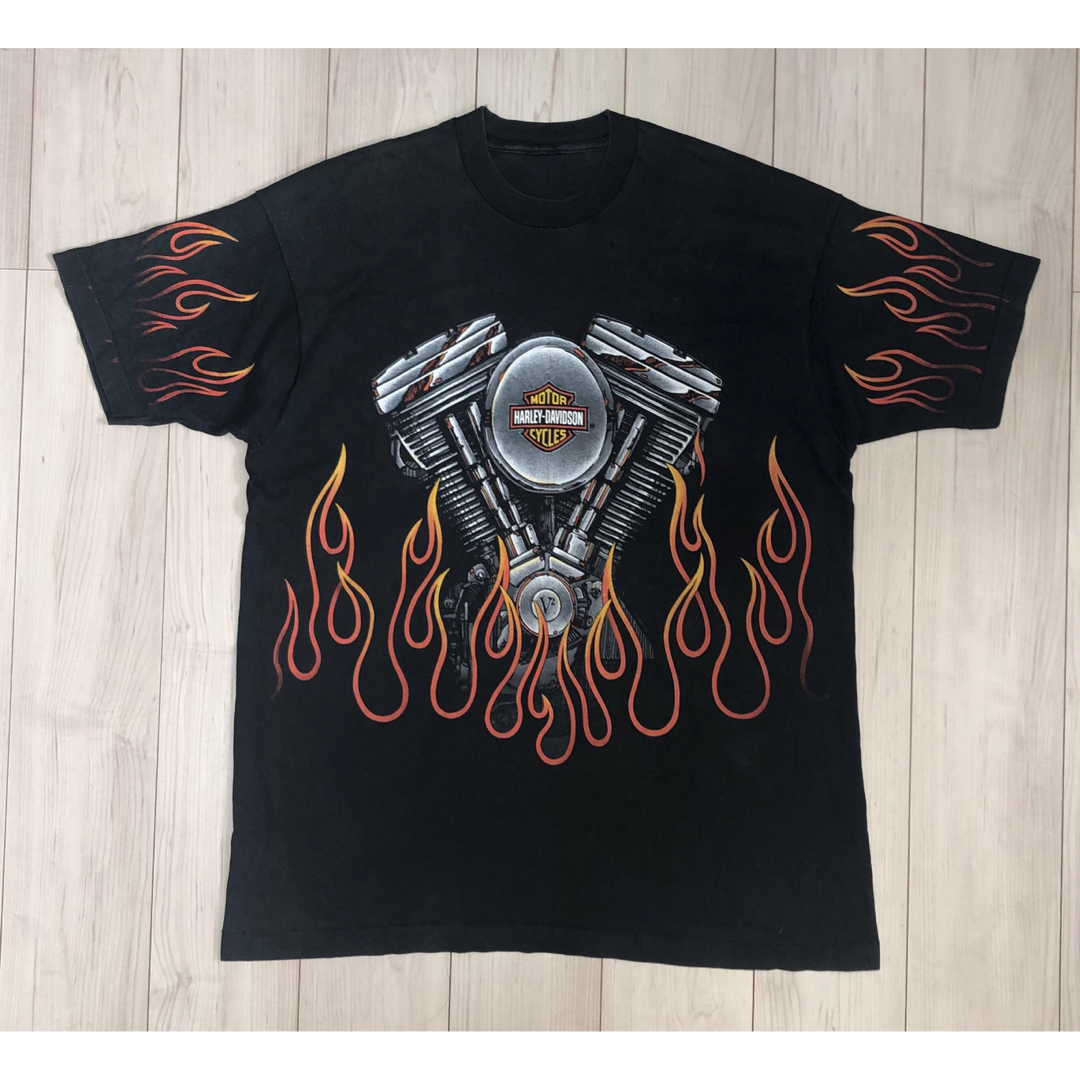 Harley Davidson - XL Harley-Davidson フレイム ファイヤー T Harley Davidson - XL Harley-Davidson フレイム ファイヤー T