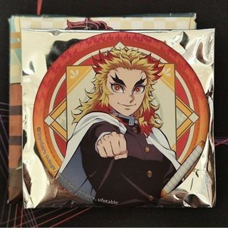 鬼滅の刃 次元波糖コラボカフェ 中国限定 缶バッジ 煉獄杏寿郎(キャラクターグッズ)