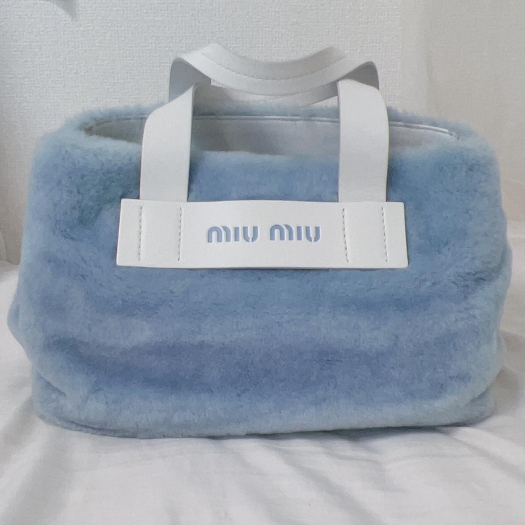 MIU MIU - miumiu ファーバッグの通販 by since.|ミュウミュウ MIU MIU - miumiu ファーバッグの通販 by since.|ミュウミュウ