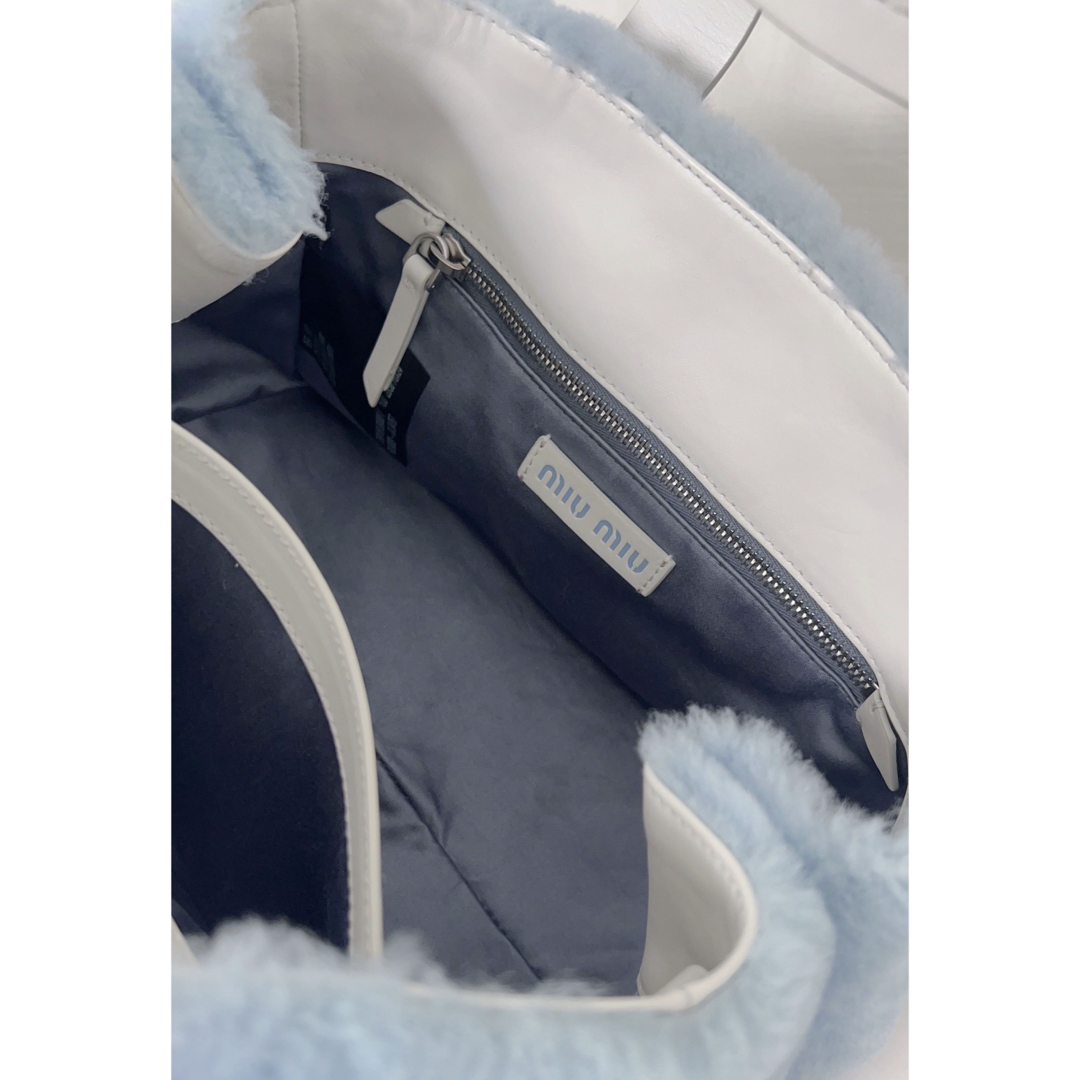 MIU MIU - miumiu ファーバッグの通販 by since.|ミュウミュウ MIU MIU - miumiu ファーバッグの通販 by since.|ミュウミュウ