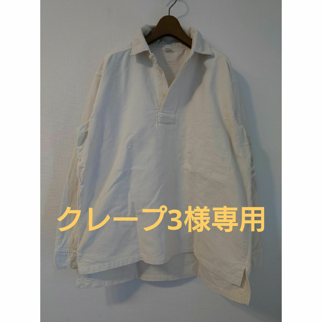 45R - 【未使用】45R 麦サテン908ヨットマンシャツの通販 by 45R - 【未使用】45R 麦サテン908ヨットマンシャツの通販 by