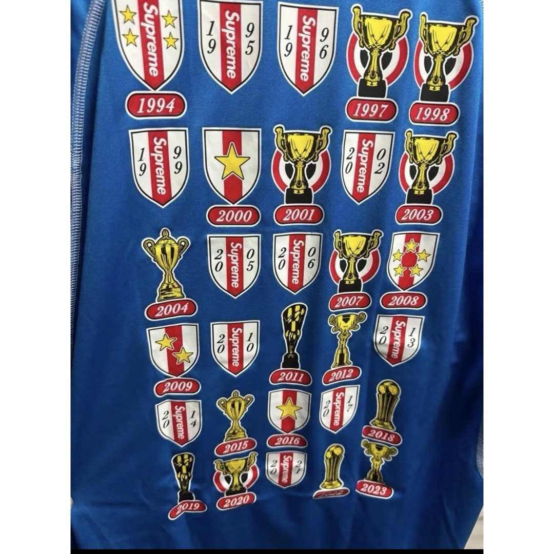 Supreme Jacquard Soccer Jersey BLUE Lサイズ Supreme Jacquard Soccer Jersey BLUE Lサイズ