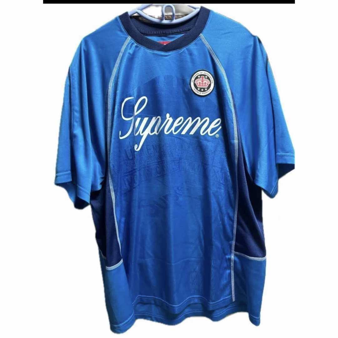 Supreme Jacquard Soccer Jersey BLUE Lサイズ Supreme Jacquard Soccer Jersey BLUE Lサイズ