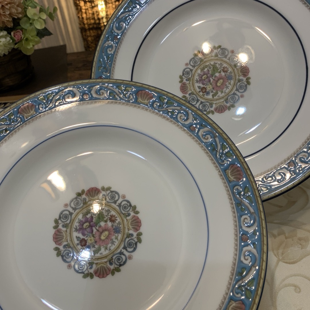WEDGWOOD - 希少 ウェッジウッド ラニーミード ターコイズ 17.5 WEDGWOOD - 希少 ウェッジウッド ラニーミード ターコイズ 17.5