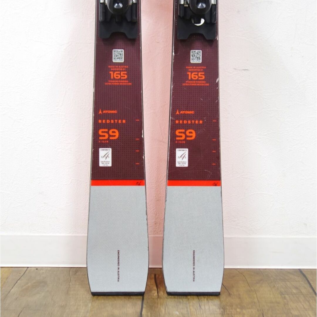 アトミック ATOMIC REDSTER S9 FIS 165cm ビンディング X16 アトミック ATOMIC REDSTER S9 FIS 165cm ビンディング X16
