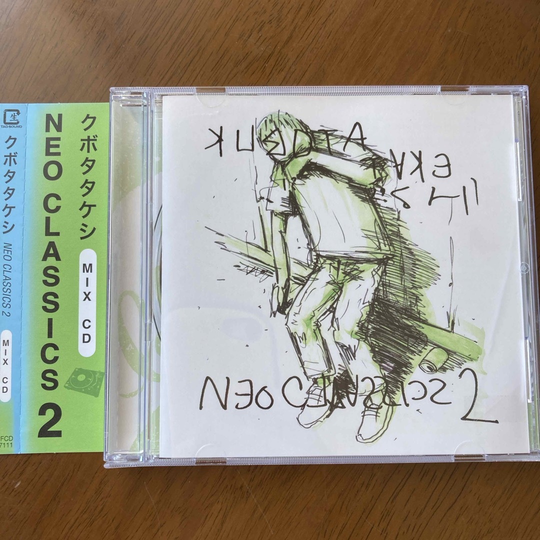 クボタタケシ NEO CLASSICS 2 MIX CD エンタメ/ホビーのCD(ポップス/ロック(邦楽))の商品写真