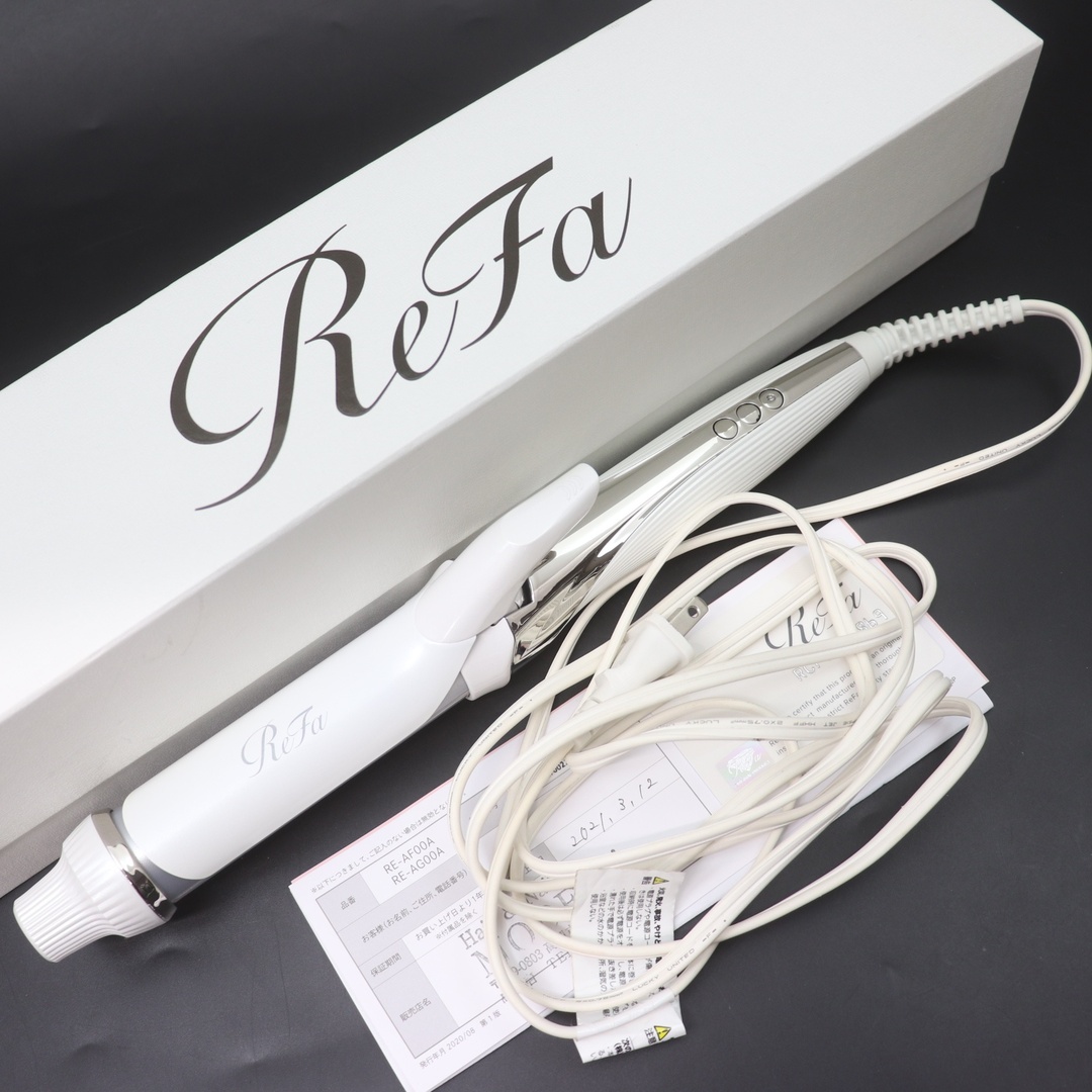 Rifa 讃え カールヘアアイロン ホワイト 32mm Rifa 讃え カールヘアアイロン ホワイト 32mm