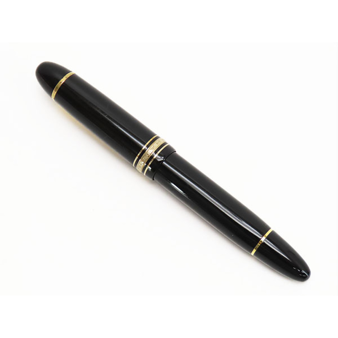 MONTBLANC(モンブラン)の美品モンブランマイスターシュテュック149万年筆ブラックゴールド金具 インテリア/住まい/日用品の文房具(ペン/マーカー)の商品写真