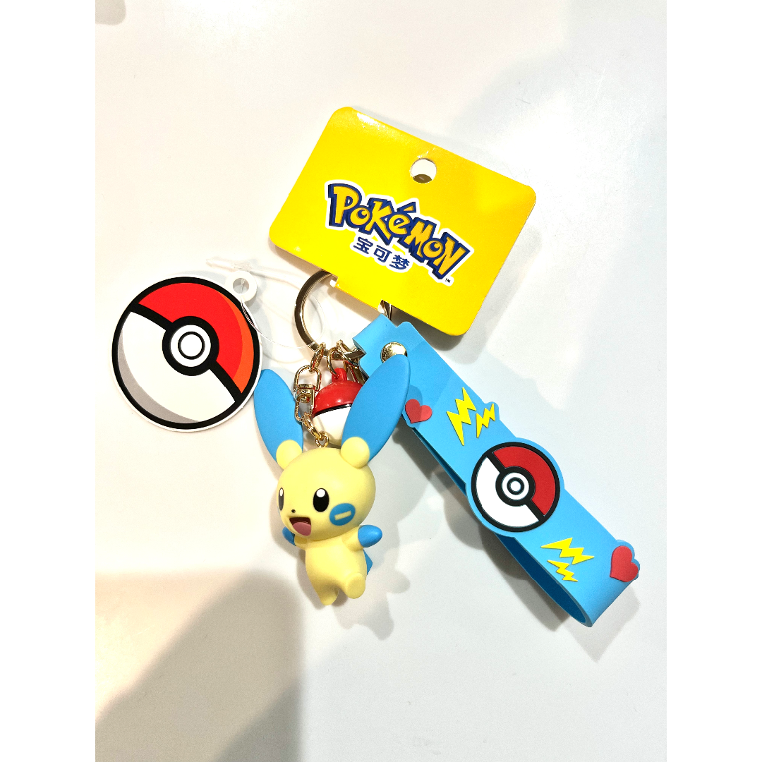 新品】ポケモン プラスル×マイナン キーホルダー 海外正規品 新品】ポケモン プラスル×マイナン キーホルダー 海外正規品