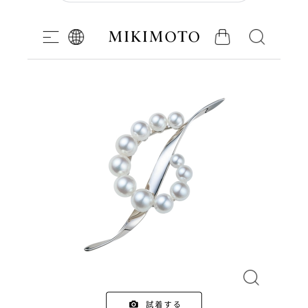 品質が ブローチ 新品同様付属品付き 美品 人気の定番! ミキモト K18 | ラクマ フリマアプリ アクセサリー