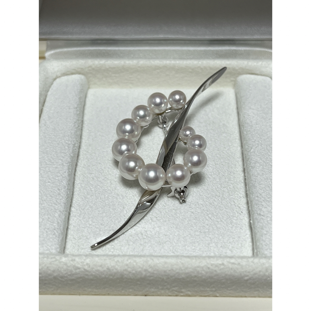 MIKIMOTO - 人気の定番! ミキモト K18 ブローチ 新品同様付属品 MIKIMOTO - 人気の定番! ミキモト K18 ブローチ 新品同様付属品