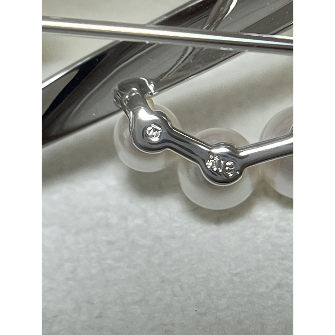MIKIMOTO - 人気の定番! ミキモト K18 ブローチ 新品同様付属品 MIKIMOTO - 人気の定番! ミキモト K18 ブローチ 新品同様付属品